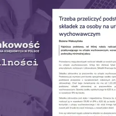 Urlop wychowawczy a składki ZUS - kto naprawdę płaci?