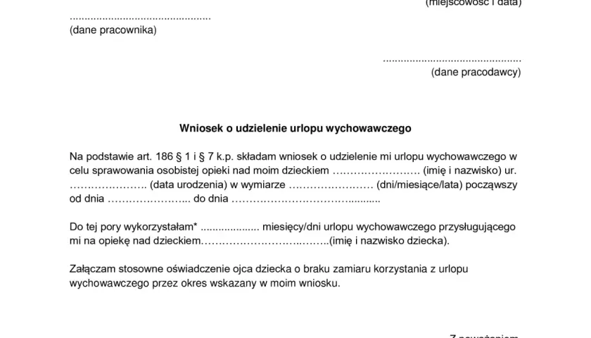 Gdzie złożyć wniosek o urlop wychowawczy? Sprawdź, jak uniknąć błędów!