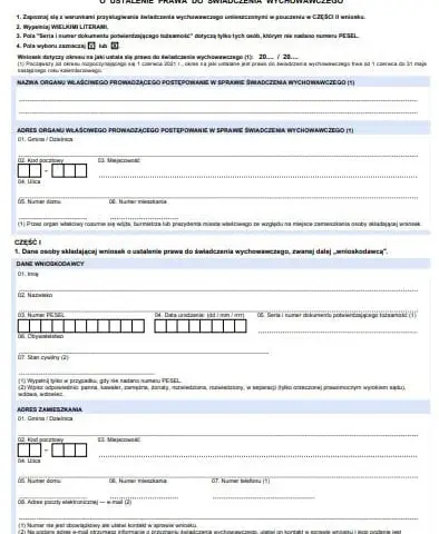 Czym jest świadczenie wychowawcze? Warunki, kwoty i jak je otrzymać