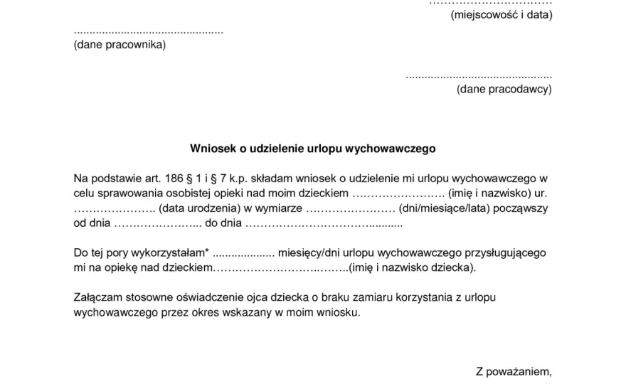 Gdzie złożyć wniosek o urlop wychowawczy? Sprawdź, jak uniknąć błędów!